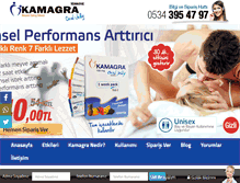 Tablet Screenshot of kamagrajel.com